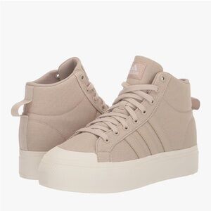 Adidas Bravada Platform High Top Sneakers